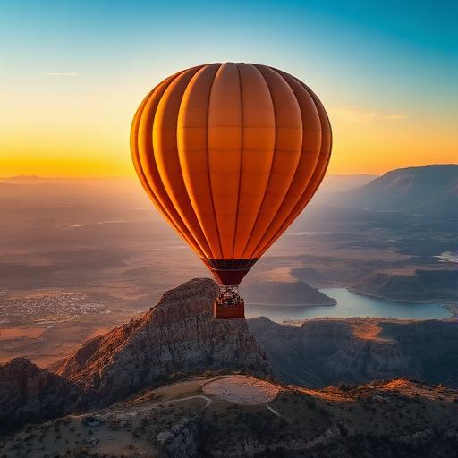 Hot air balloon adventure experience